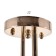 Chandelier 2017/2 E27 60W gold 46x19x25 cm Bayerlux