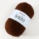 Baby yarn 100% acrylic 150m/50g (1182 brown)