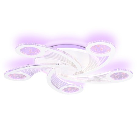 LED ceiling LED with Ambrella Light, Original, Fa4476, 5XLED, 98 W, 7350LUM, 3000-6400K, white color, white