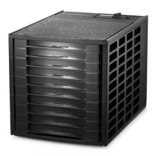 Drywall for vegetables and fruits KitFort KT-1923, 630 W, 10 tiers, black