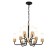 Suspension lamp 12x40W E14, size 64x64x40/90 cm