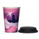 A ceramic glass with a silicone cover "Airplane", 300 ml, pink color
