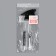 Hairdressor "H2O", 500 ml, transparent/black