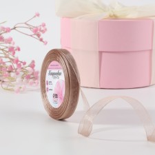 Kapron tape, 10 mm, 20 ± 1 m, beige color No. 160