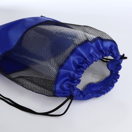 Bag for shoes on the lace, blue color-2