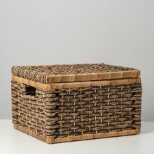 Wicker basket, 40x32x15 cm, seaweed, reeds