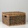 Wicker basket, 40x32x15 cm, seaweed, reeds