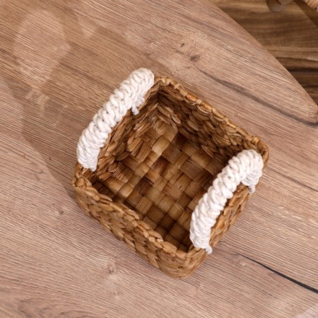 Wicker basket 16x17x20 cm-4