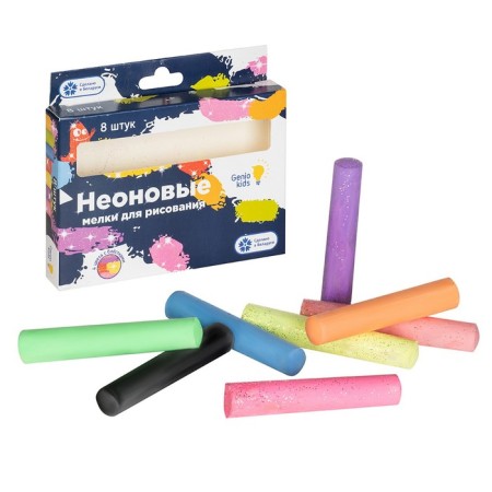 Loars for drawing, 8 thick crayons, 8 colors-1