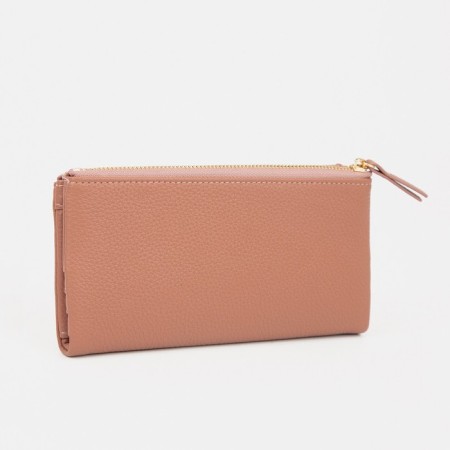 Women's wallet on magnets, powder color-1