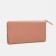 Women's wallet on magnets, powder color