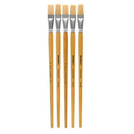 Sonnet brush No. 10, bristles, flat, long pen, d = 17 mm-2