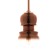Suspension lamp Mantra Sonata, E27, 1x20W, 535 mm, Copper color