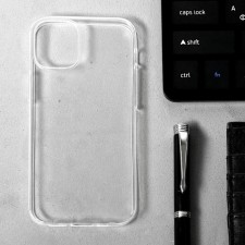 Чехол LuazON для iPhone 12 mini, 5.4", силиконовый, тонкий, прозрачный