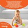 A set of developing tactile balls "Airplane", with a squeak, 3 pcs, Kroshka I