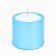 Candle "Cylinder" in a candlestick of gypsum is small, 5x3.5cm, blue