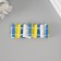 Decor for creativity tree "Color fence" 3x24 cm mix
