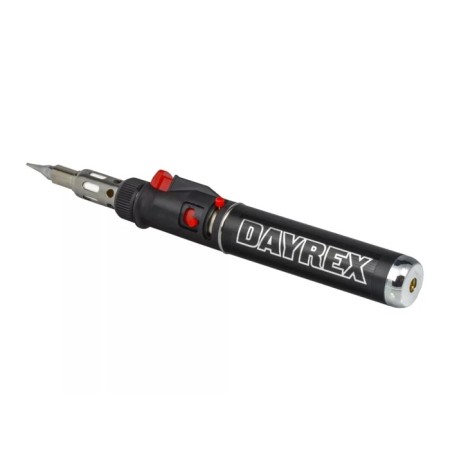 DAYREX-23 gas soldering iron, 1300-2000 ° C, burning time 20-35 min, cylinder 50 ml, butane