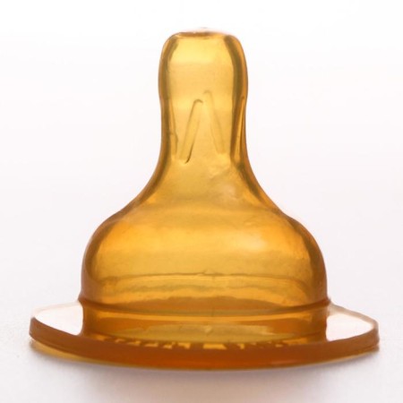 Nipple on a bottle, from 0 months, wide throat Ø50 mm., Slow flow-1