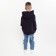 Sweatshirt for a boy, dark blue color, height 140 cm