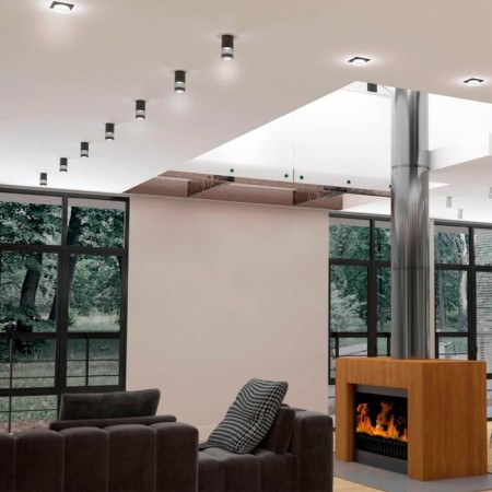 Elina lamp, 1x9W GU10, black color, IP20-2