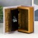 Safe-book wood to the leatherette "Blue flowers and fox" 17x11x5 cm