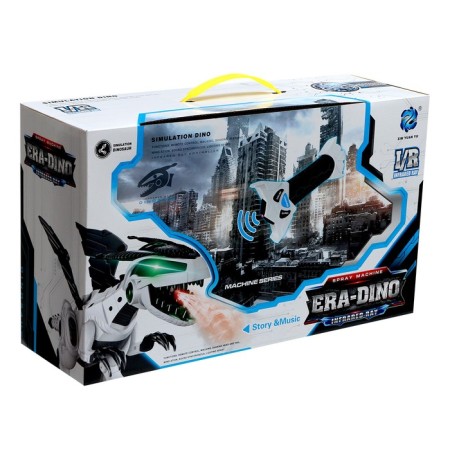 Robot Dragon, on the control panel, interactive: musical, steam, sound, light, batteries-6