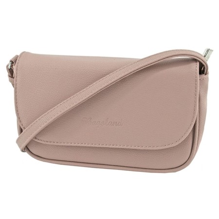 Women's bag B2772-14111, beige color, artificial leather, 20x6x11 cm