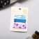 Invisible hair "Marlene" (set 10 pcs) 5 cm, blue