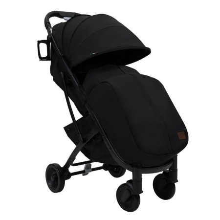 Walking stroller Sweet Baby Compatto, Black color-6