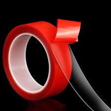 Adhesive tape Torso, transparent, bilateral, acrylic, 10 mm x 2 m