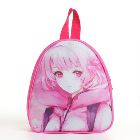 Baby backpack on lightning, pink color-2