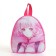 Baby backpack on lightning, pink color