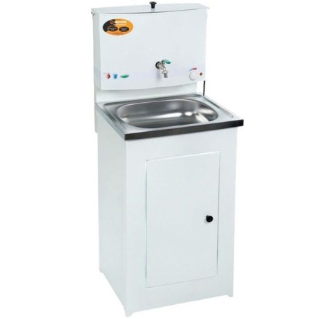 Washbank "whirlwind" luxury, with AVN, Stainless Moika, 1300 W, 17 L, White