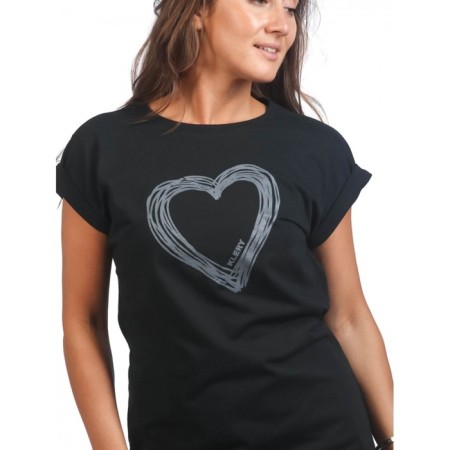 Female T -shirt, size 44, black color-3