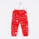 Great pants I am "Happy Winter", height 62-68 cm, red