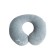 Soft Bagel neck pillow, size 23x28 cm, gray color