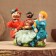 Kovrov toy "Tea Party Baryshnya with a Cavalier", ceramics