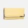 Women's wallet on Magnet, department for bills, for cards, for coins, yellow color