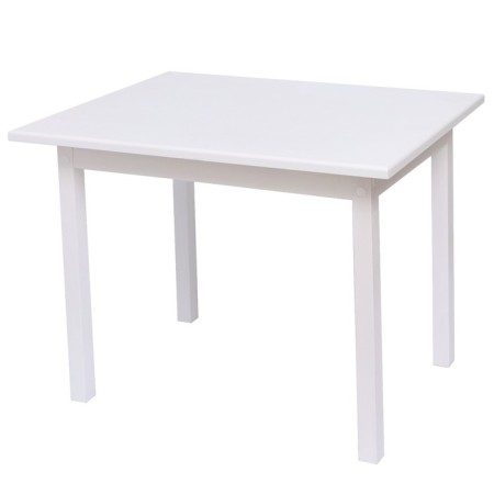 Children's table, white color