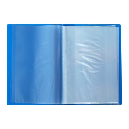 Folder with 20 liners A5, 500 μm, Calligrata, 9 mm, pocket on the spine, blue-3