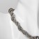 Piece "chain" heart, burning, color silver, 44 cm