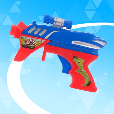 Cosmoblaster pistol, shoots with soft bullets (3 pcs.), Mix color-6