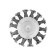 Metal brush for a tundra drill, with a hairpin, twisted wire, flat, 75 mm
