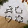 Set of confectionery "Christmas", cookies for cookies 4 pcs, scapula 1 pc