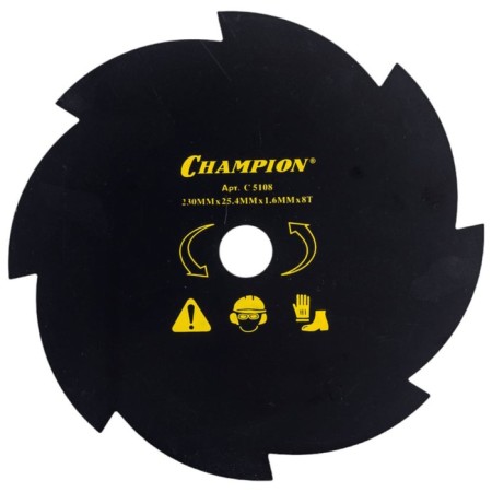 Champion C5108, 8 blades, 230x25.4 mm trimmer
