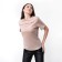 Women's T-shirt KAFTAN "Correct", beige, rr 40-42
