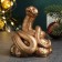 Figure "Snake of Zen" Bronze, 10x10x10cm