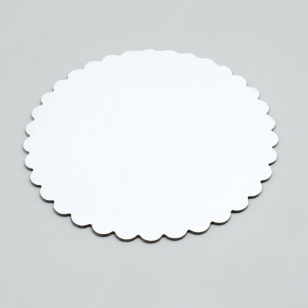 The substrate is reinforced, a wave, 32 cm, white-black, 3.2 mm-1