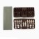 Chess desktop souvenir "terracotta army" 43x43 cm, King H-9.5 cm, pawn H-7.5 cm
